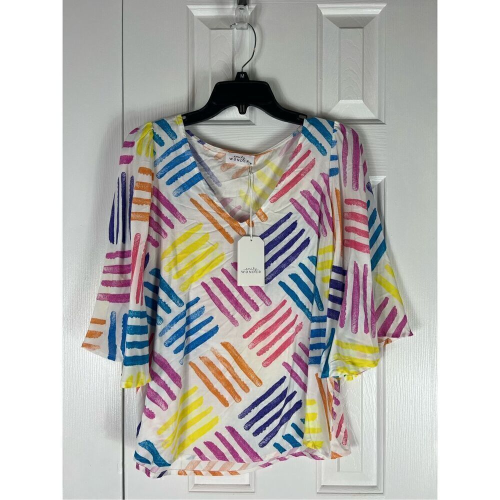 NWT Emily Wonder Womens Blouse Size M